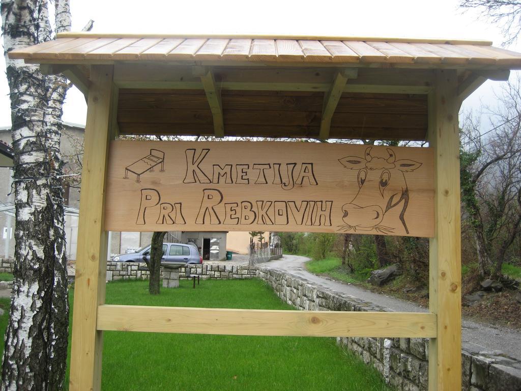 Turisticna Kmetija Pri Rebkovih Apartment Ajdovscina Exterior photo